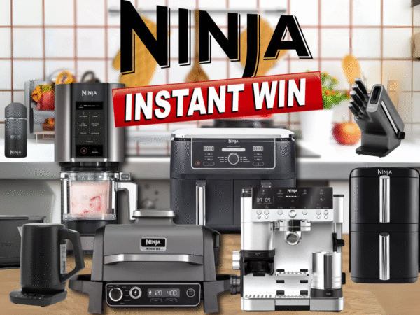 NINJA GADGET'S INSTANT WIN - £10,000 PRIZE POOL