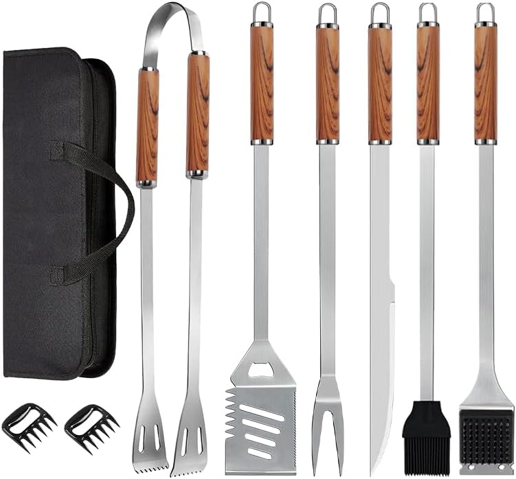 KALAHOL 9-in-1 BBQ Tools Set
