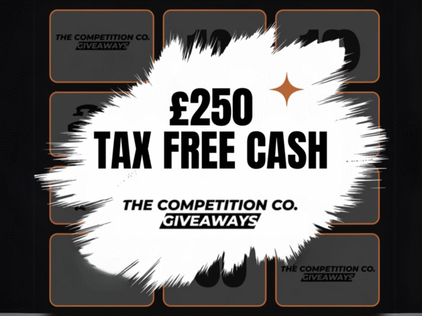 Win £250 Tax Free Cash For 49p!